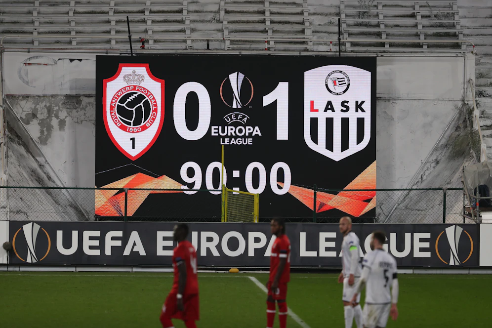 Der LASK gewann bei Royal Antwerpen mit 1:0, doch die Partie könnte strafverifiziert werden. 