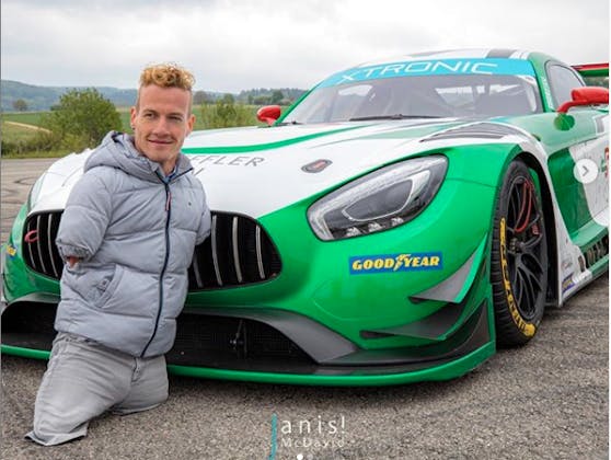 Janis McDavid gibt im 334-PS-Boliden Gas