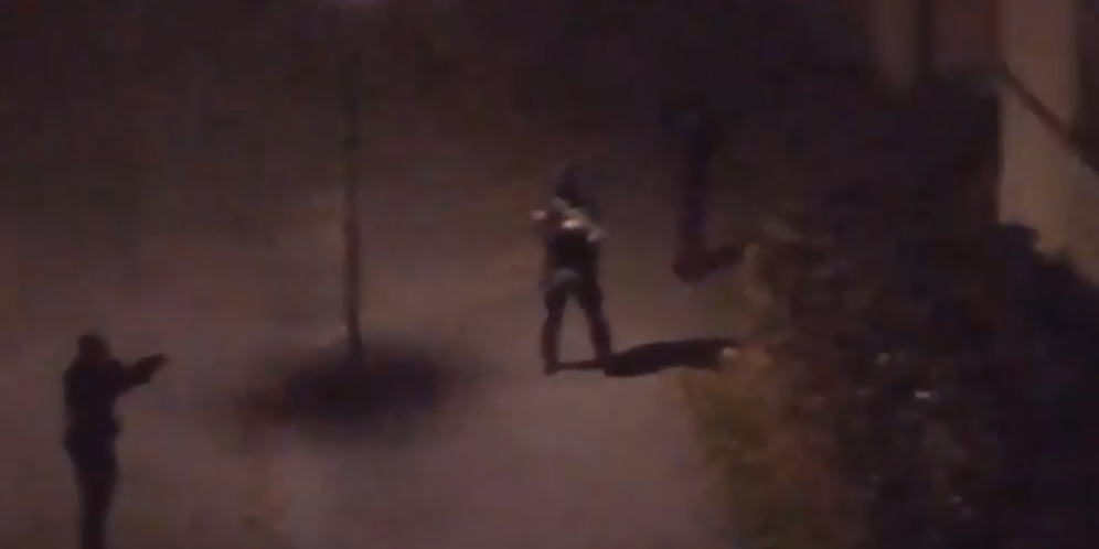 Die Wiener Polizei durchsuchte Samstagnacht einen Innenhof im 5. Bezirk