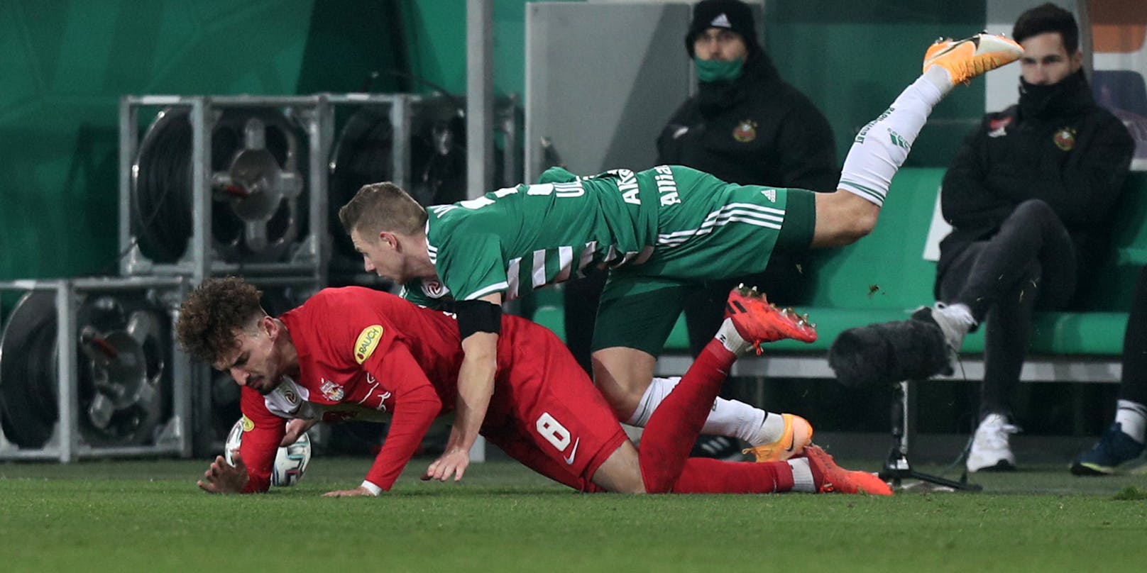 Rapid erkämpfte gegen Salzburg ein 1:1. 