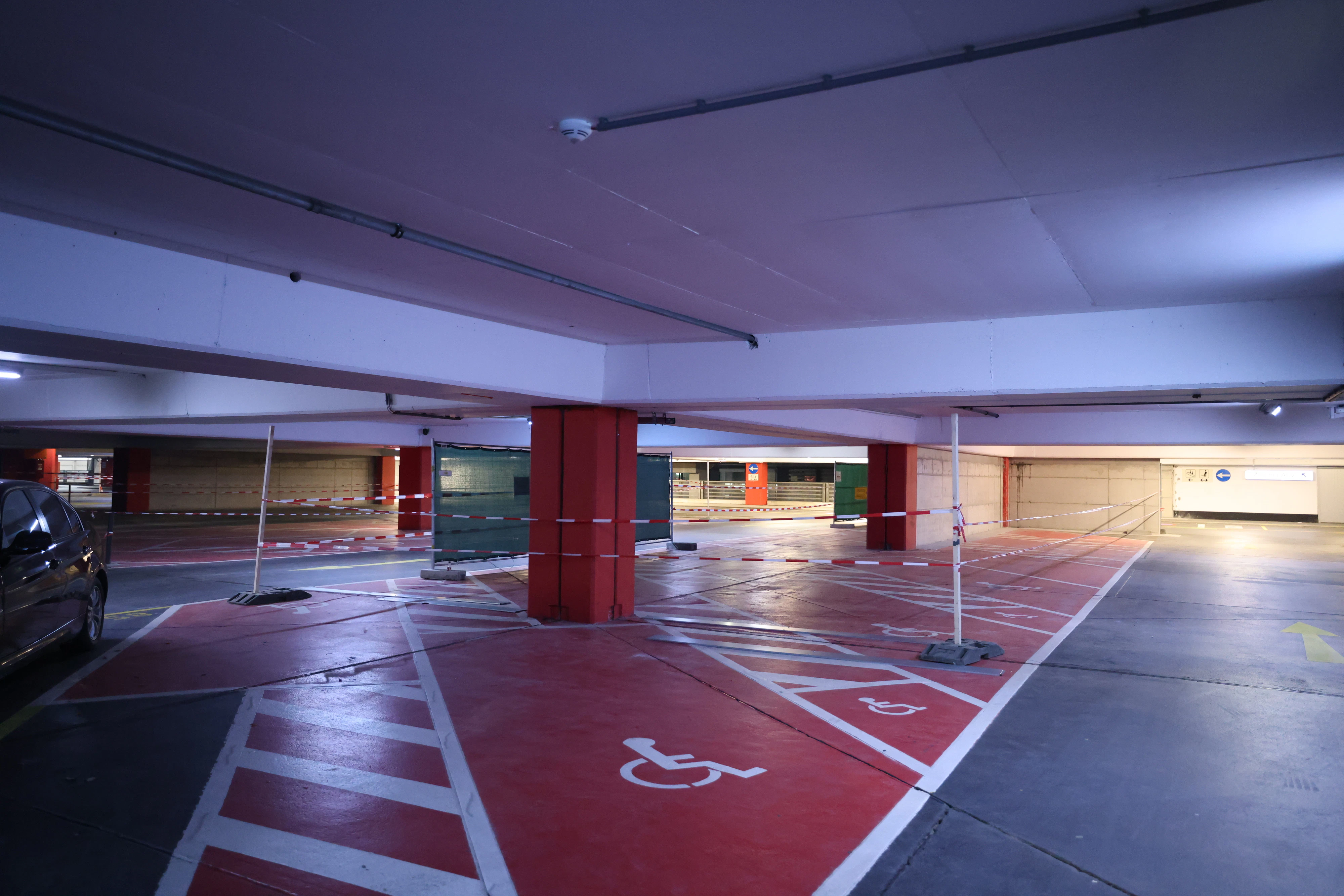 Auch auf den Parkdecks des Austria Center Vienna sollen Corona-Tests durchgeführt werden.