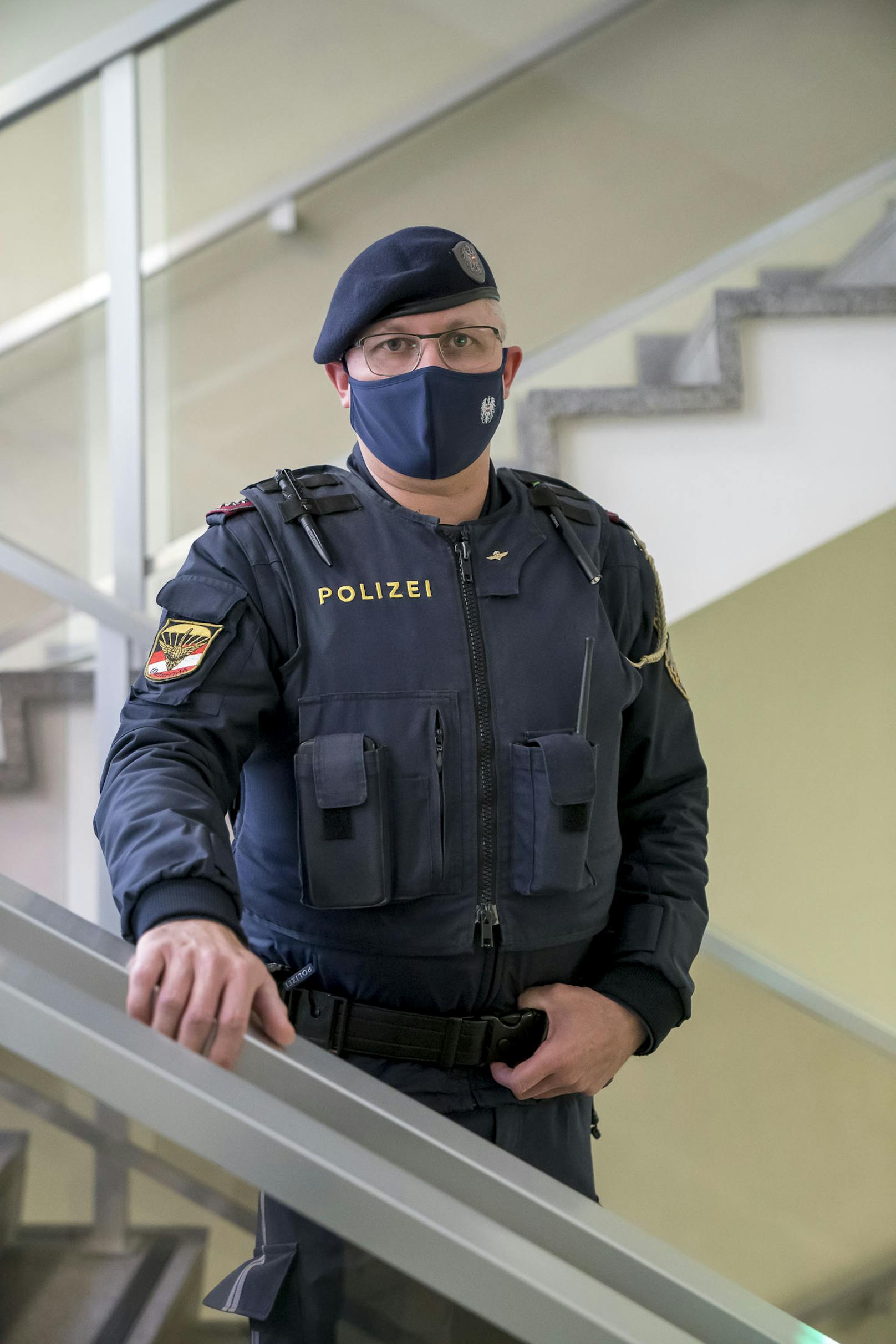 Polizist Christian H. (49) schoss mit seinen Kollegen auf den Attentäter in Wien. 