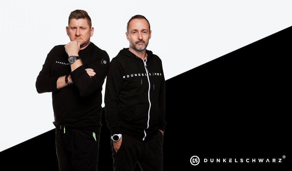 Dunkelschwarz-Chefs: Thomas Grissenberger und Ferdinand Ritt.