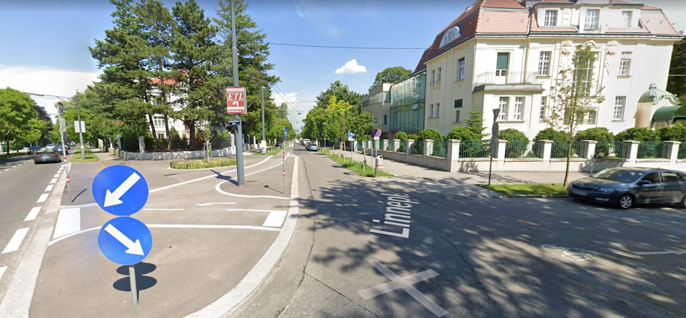 Der Unfall ereignete sich an dieser Kreuzung.