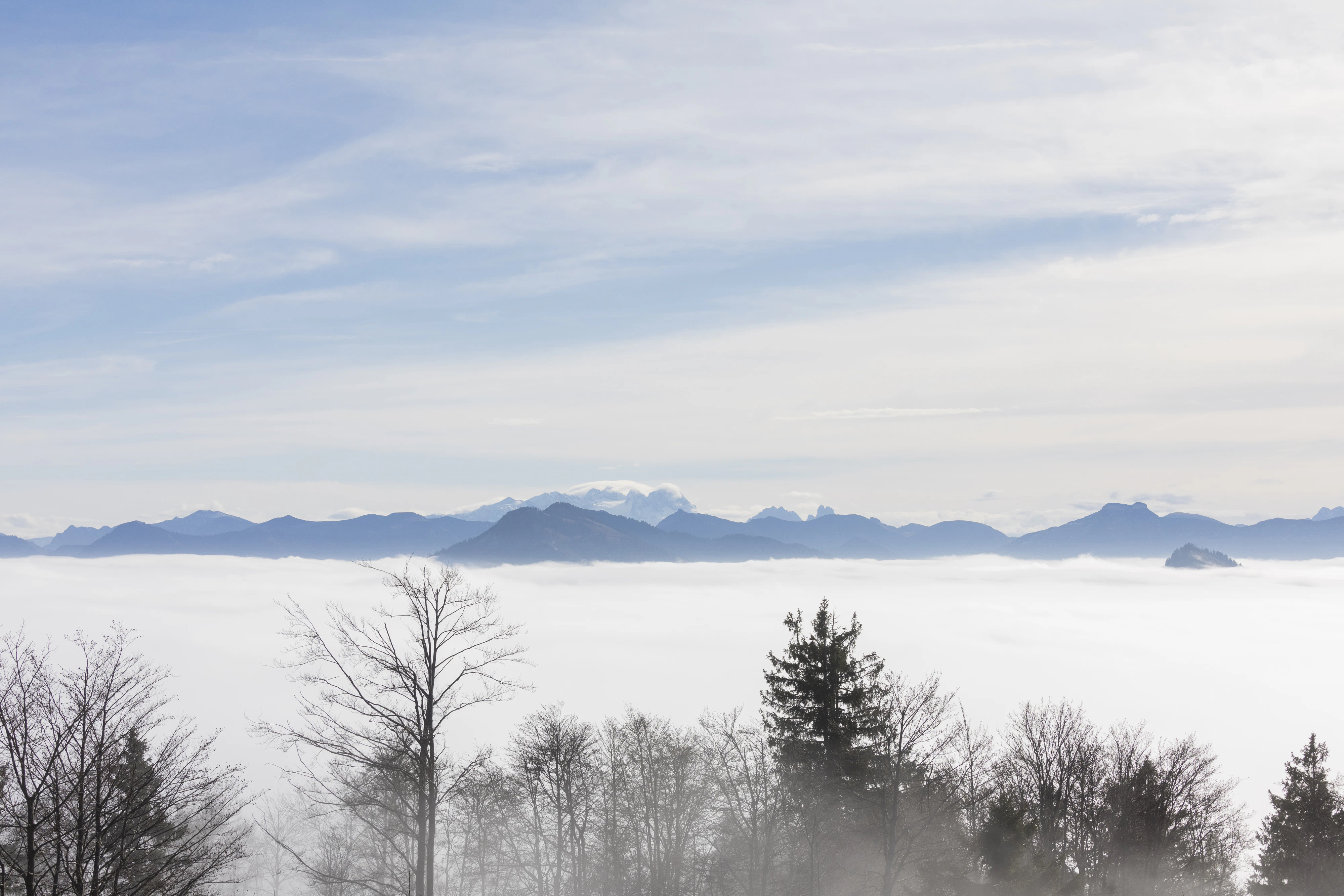 In Österreich wird man diese Woche viele Fotos machen können, die diesem ähnlich sind.