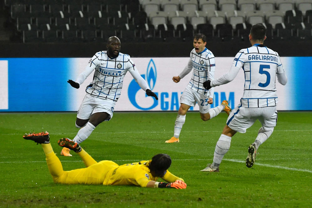 Romelu Lukaku jubelt für Inter
