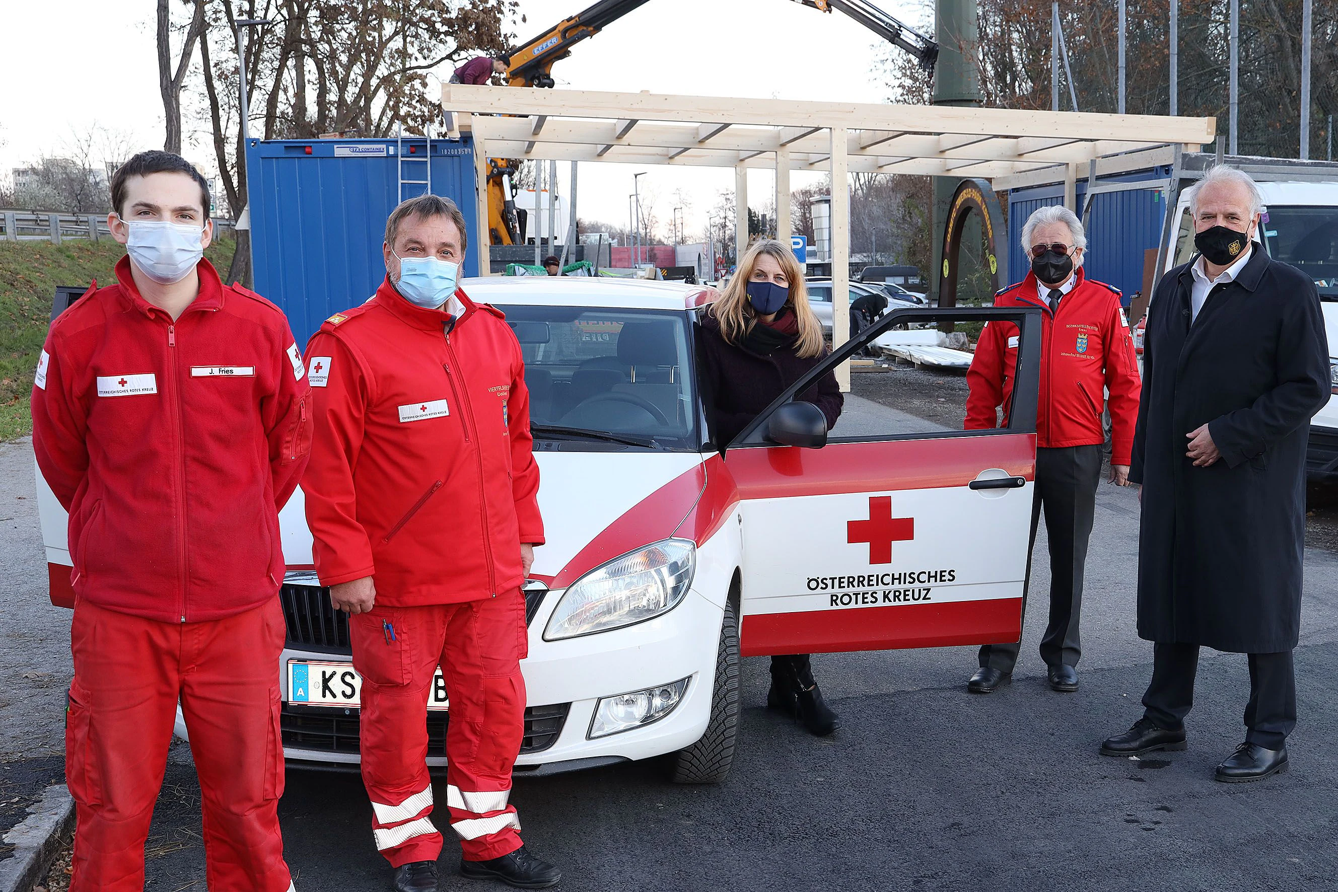 Teststraße in Krems