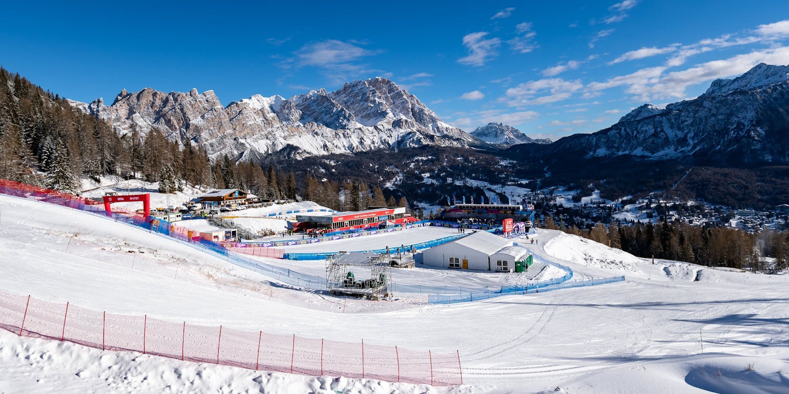 Cortina d Ampezzo, ein Wintersportort in Italien