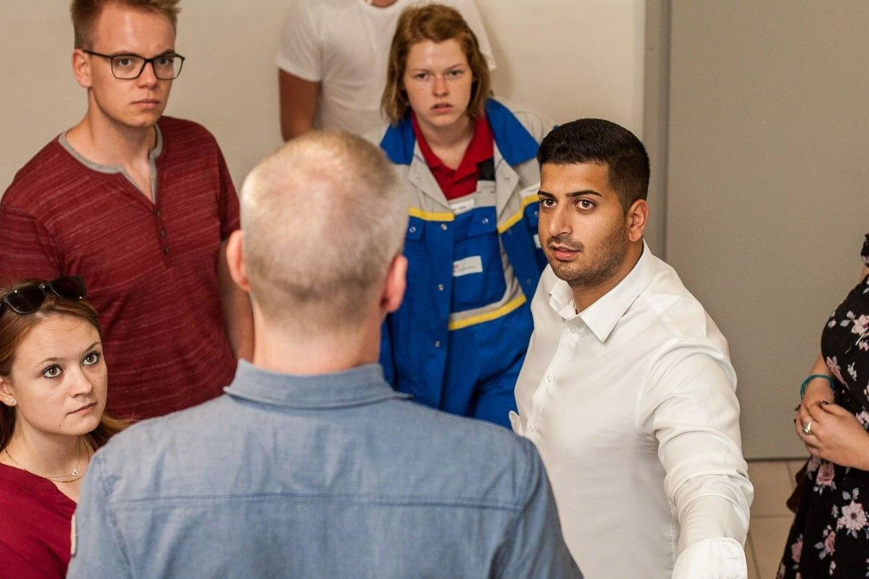 Sumit Kumar, Bundesjugendsekretär der Gewerkschaft vida, im Jahr 2019.