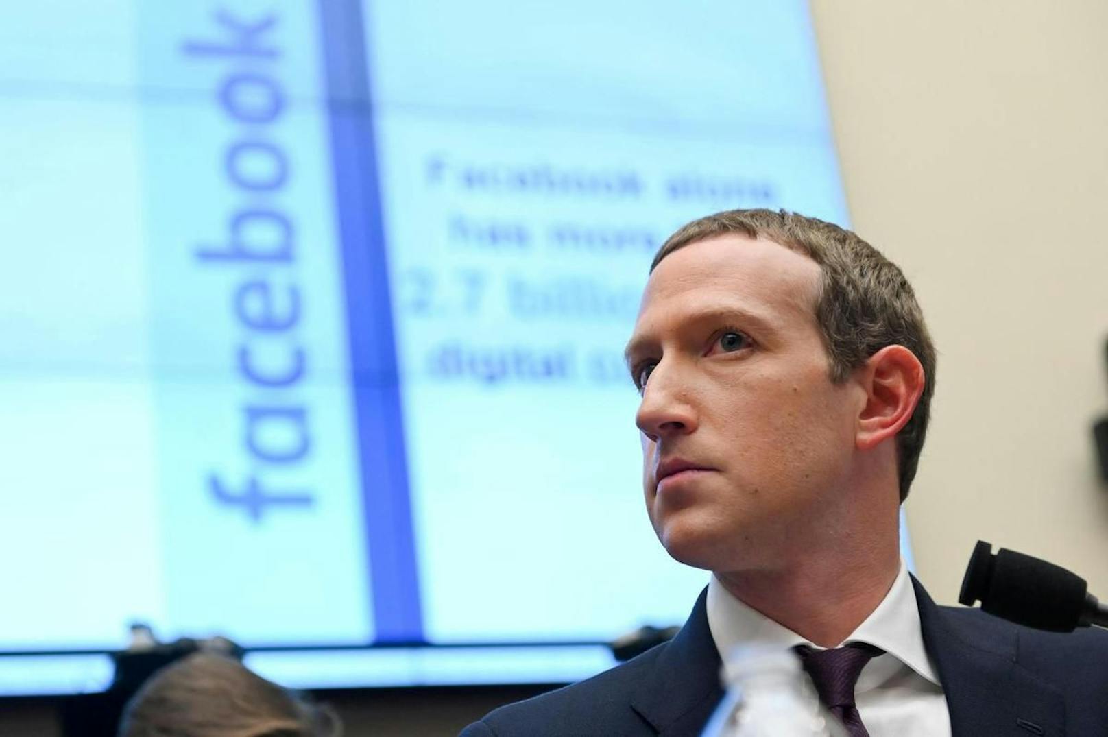 Facebook von Mark Zuckerberg wird von US-Bundesstaaten verklagt.