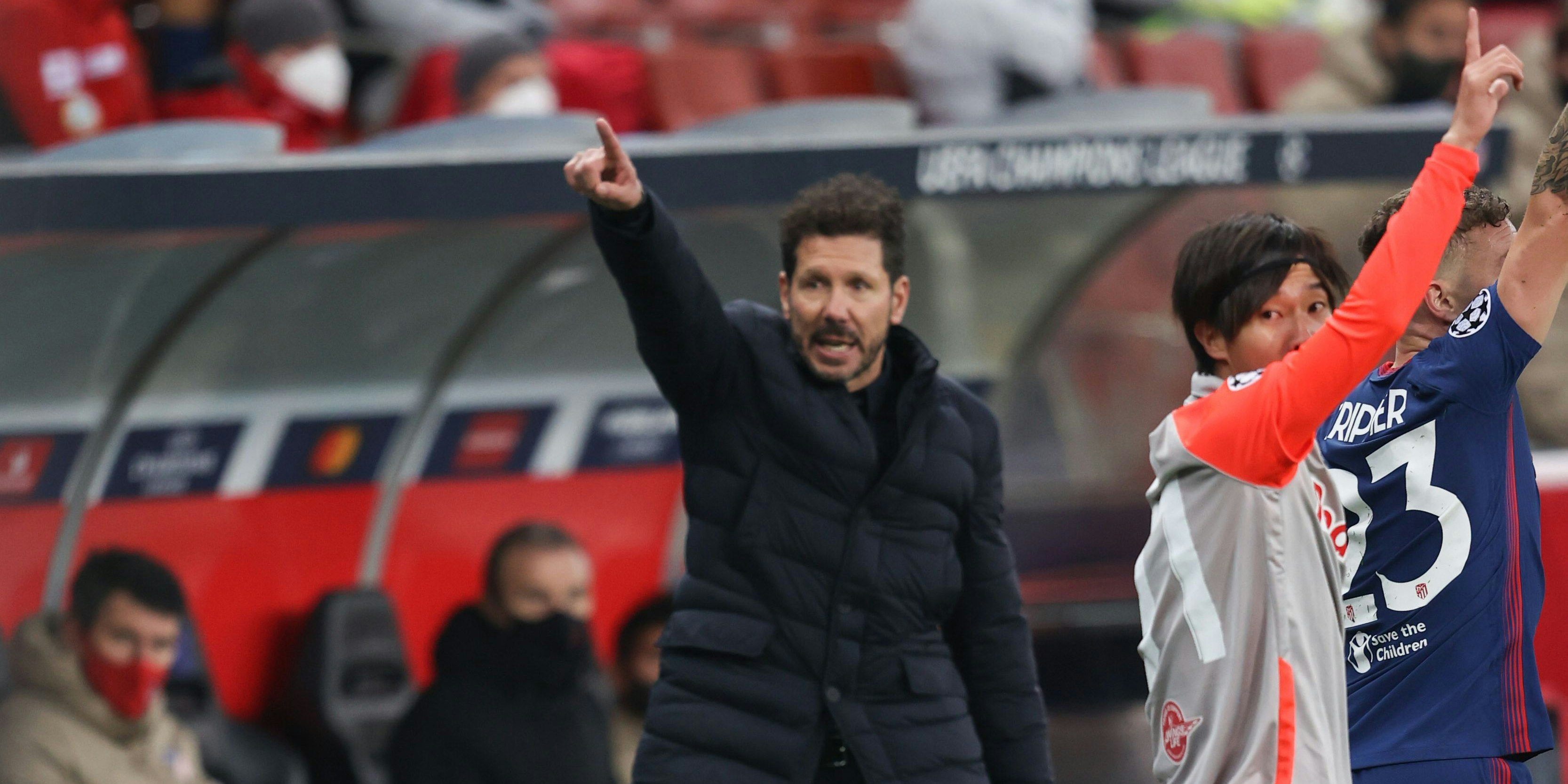 Atletico-Coach Diego Simeone