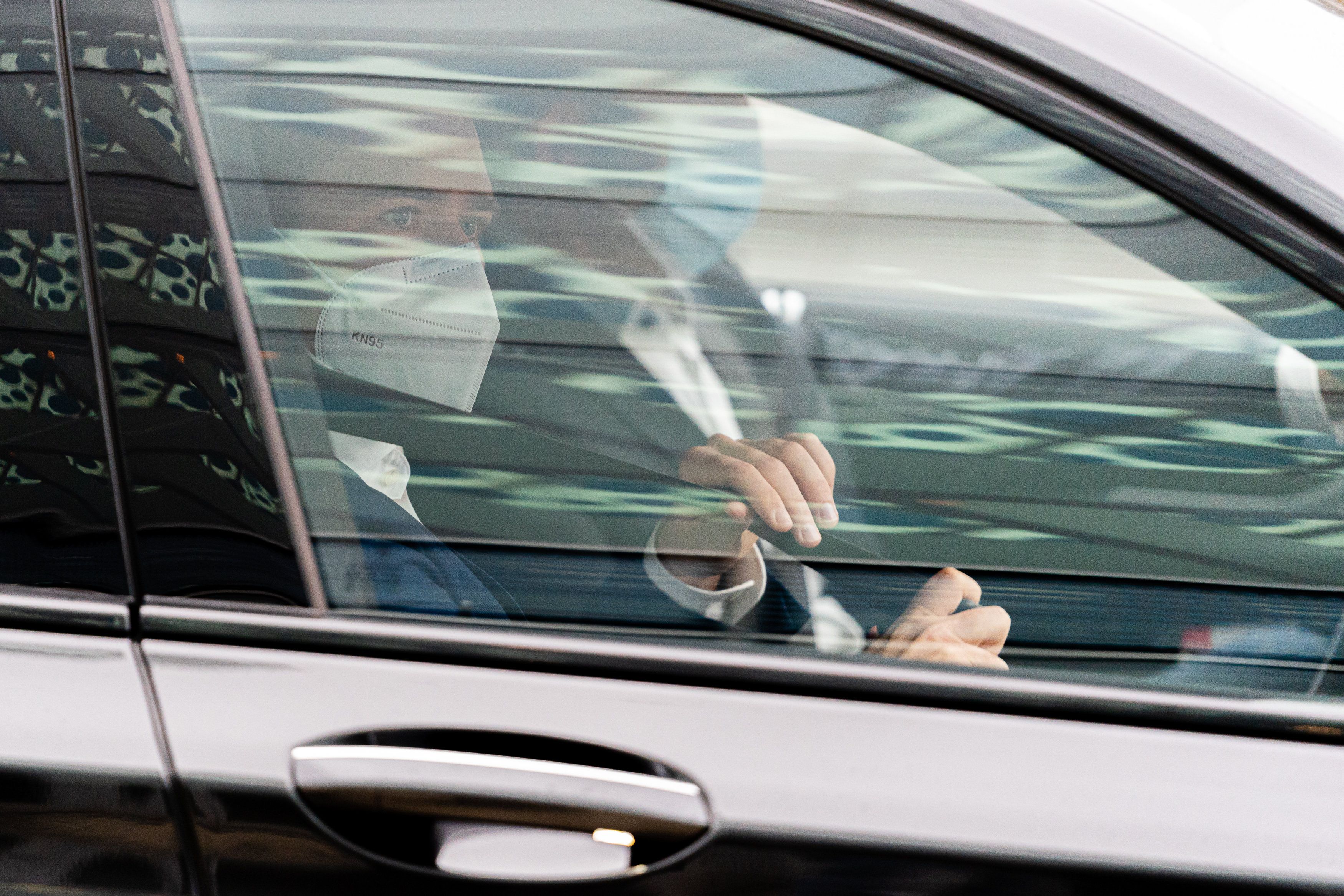 Kanzler Kurz fährt beim Corona-Massentest in Wien vor. (Archivfoto)