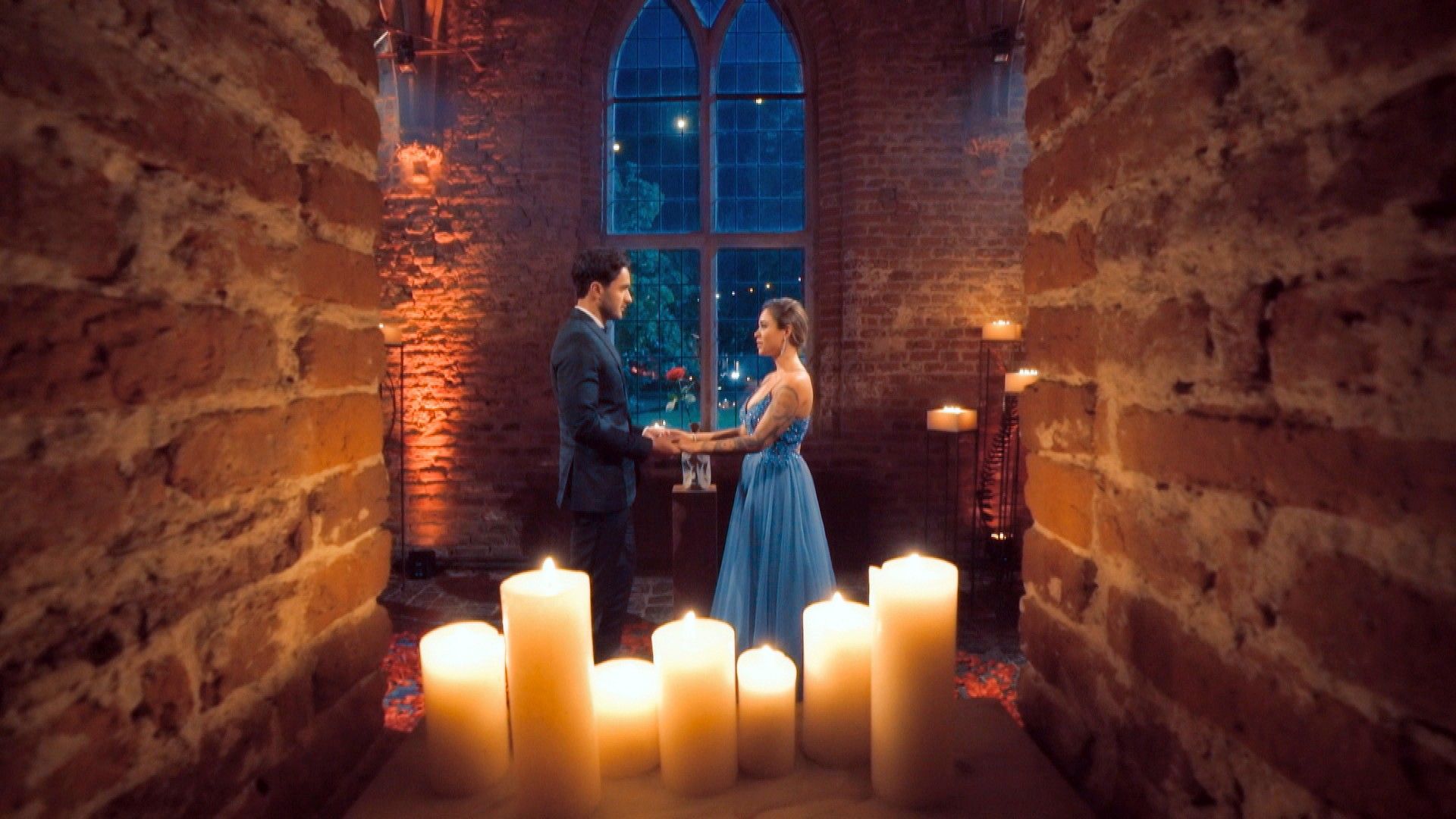 Das Herz von "Bachelorette" <strong>Melissa</strong> gehört <strong>Leander</strong>. "Ich habe mich in dich und deine Art verliebt", haucht sie ihm zum Dank im Finale entgegen.<br>