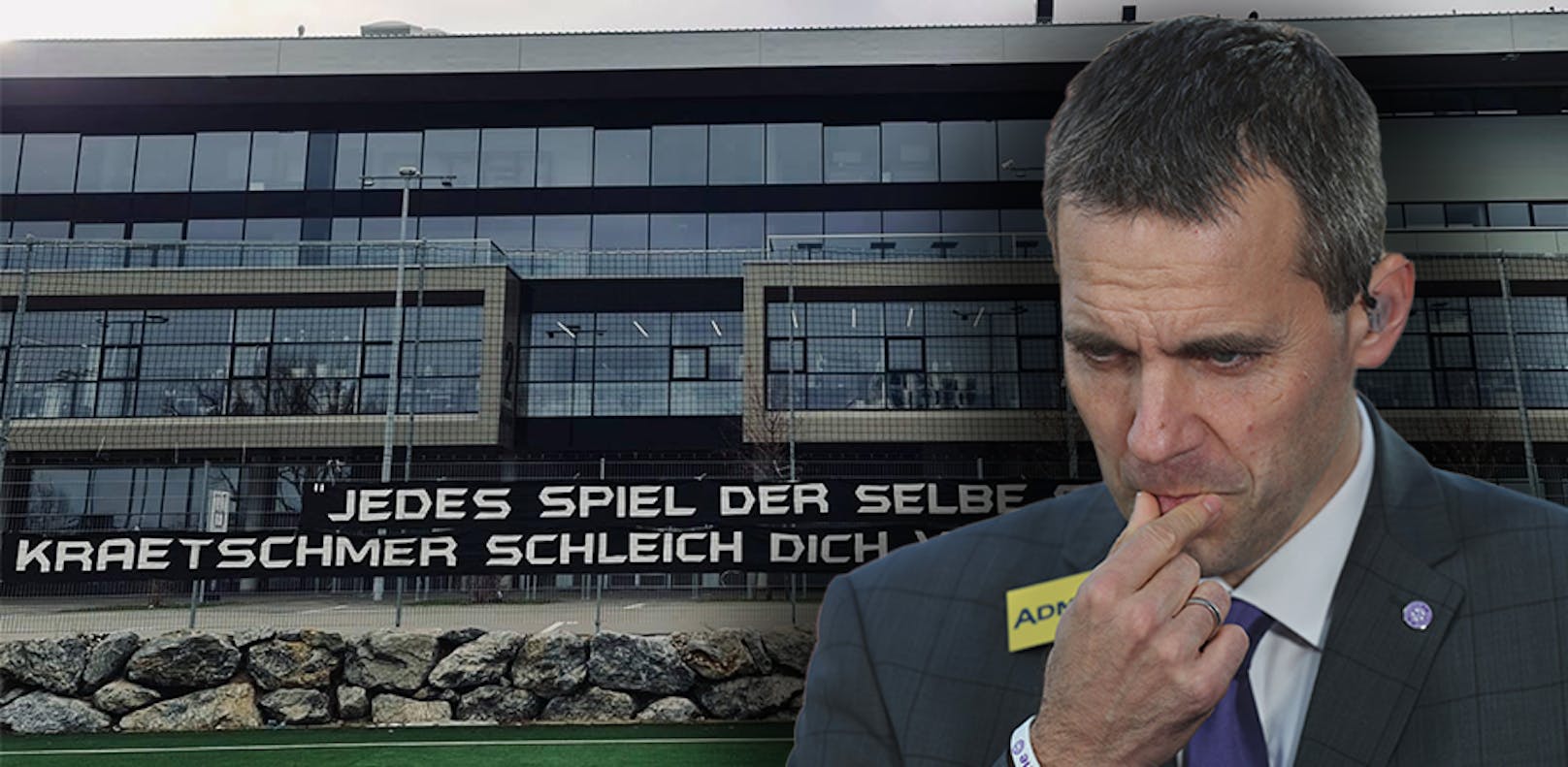 Die Fans fordern die Ablöse von AG-Boss Kraetschmer, der sich jetzt wehrt.&nbsp;