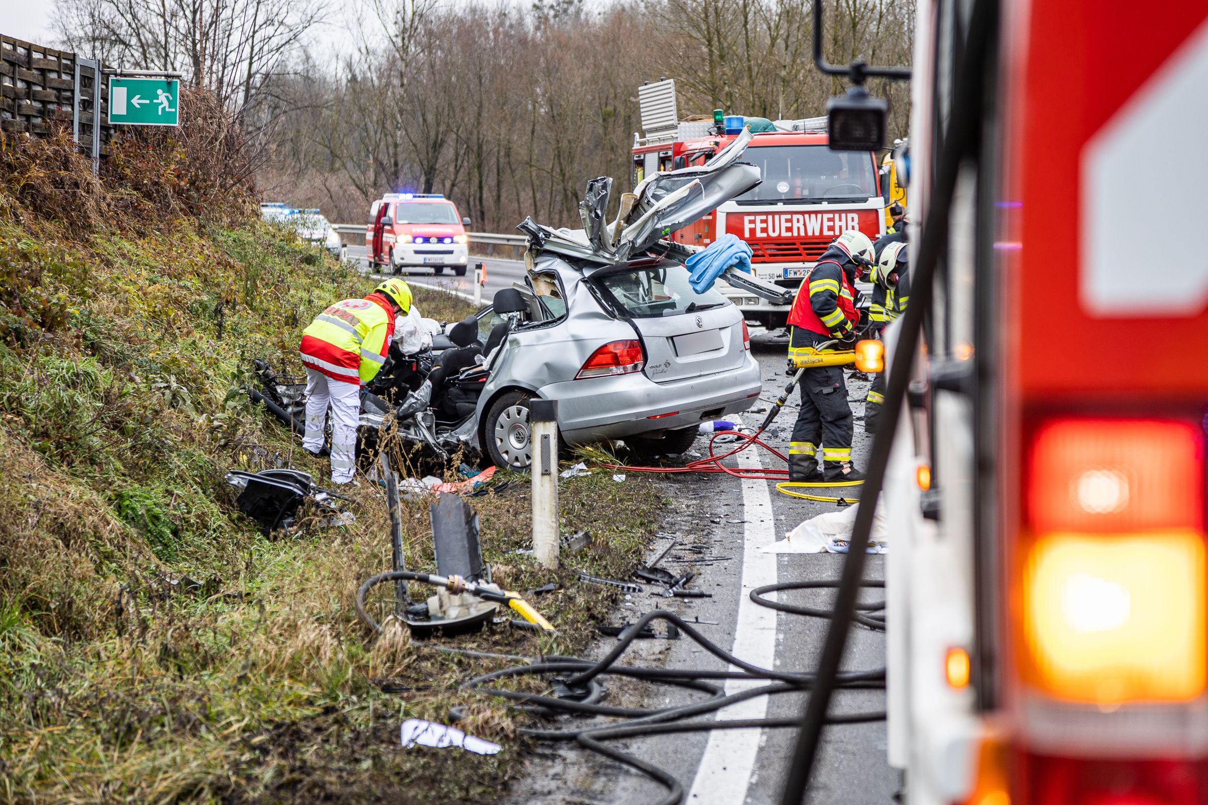 Schwerer Verkehrsunfall B3 | Heute.at