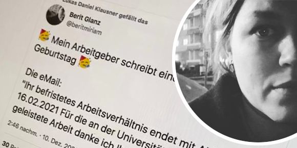 Auf Twitter nahm's die Frau mit Humor.