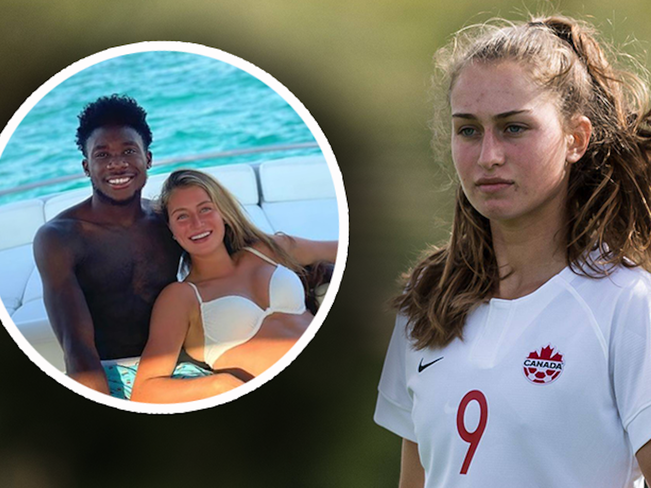 Alphonso davies freundin