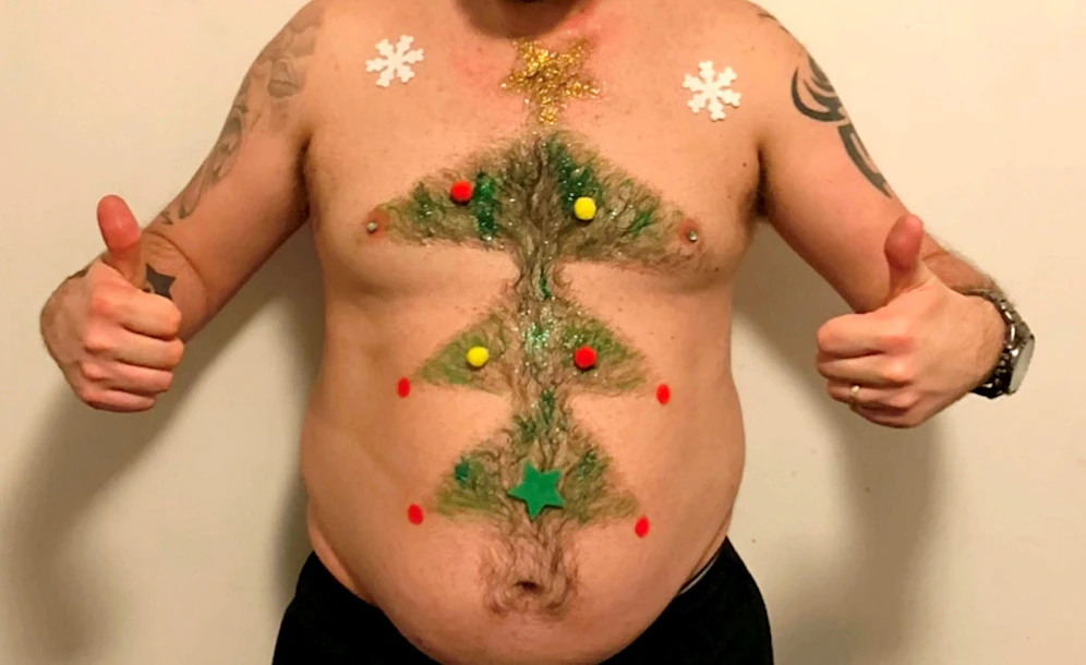 Ho, ho, ho! Richard Padley ist für seine ausgefallenen Ideen bekannt