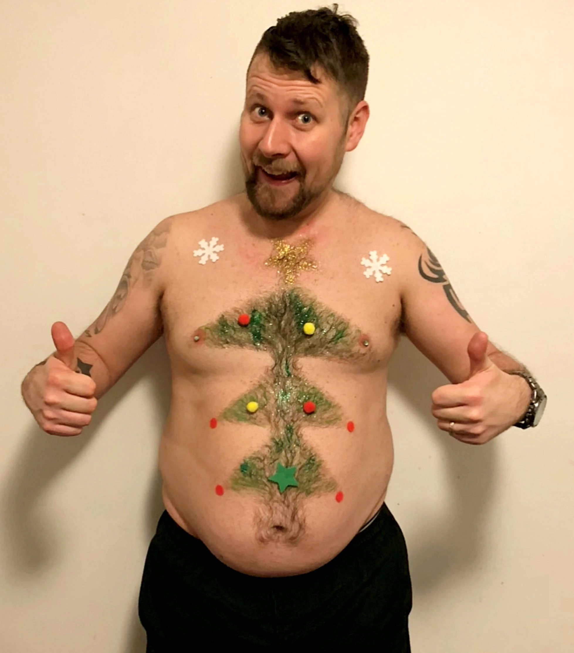 Richard Padley kam auf eine außergewöhnliche Weihnachtsaktion