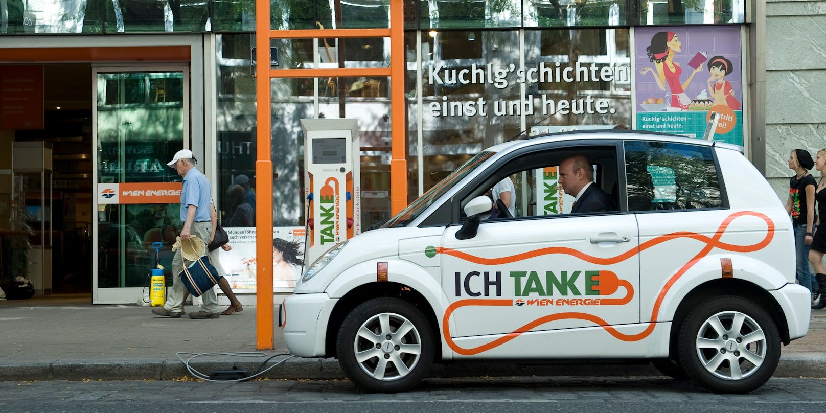 Auch 2020 sind E-Autofahrten und Stromtanken im Wiener Stadtgebiet immer beliebter geworden.