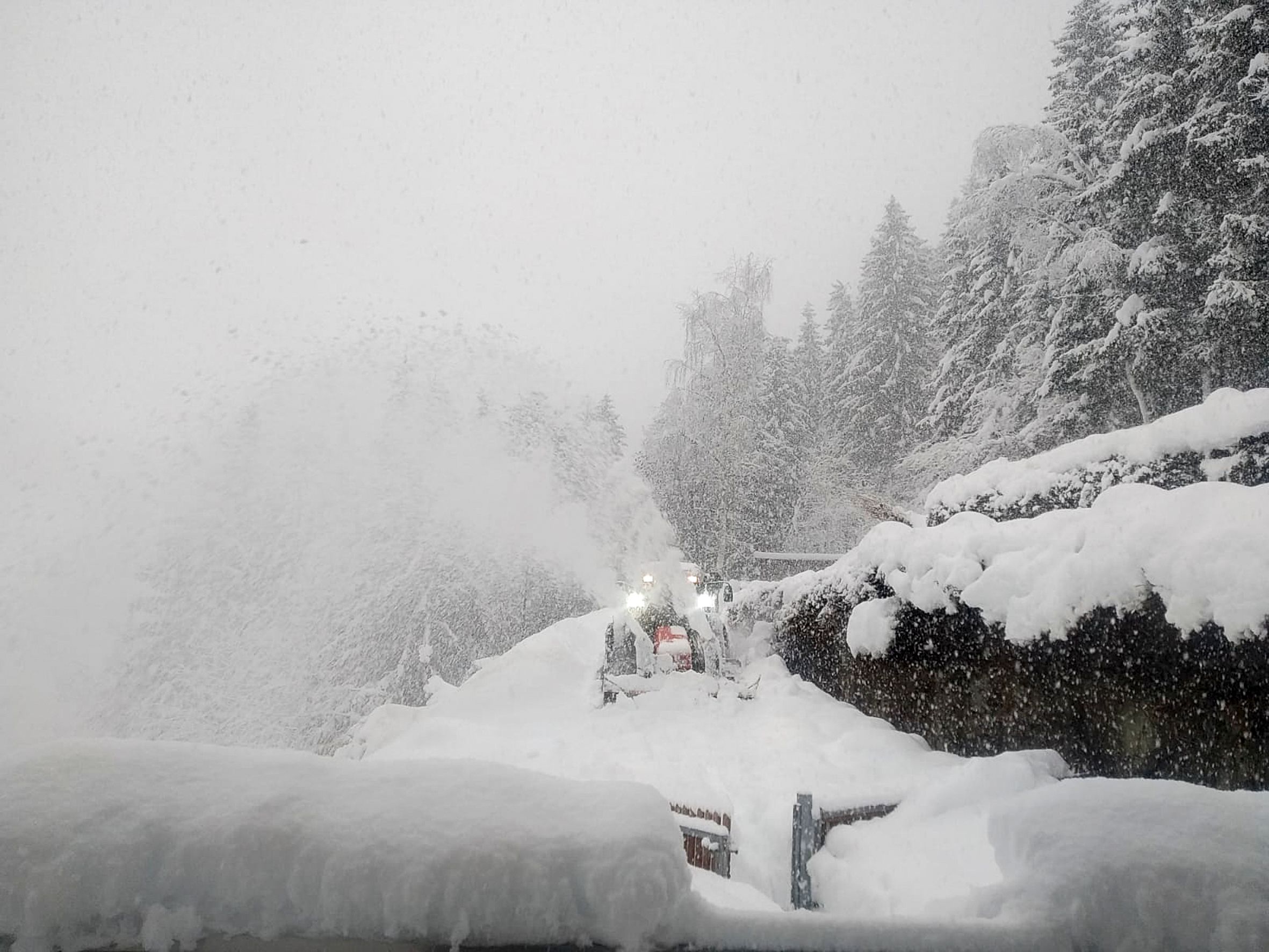 In den nächsten Tagen ist wieder mit viel Schnee zu rechnen.