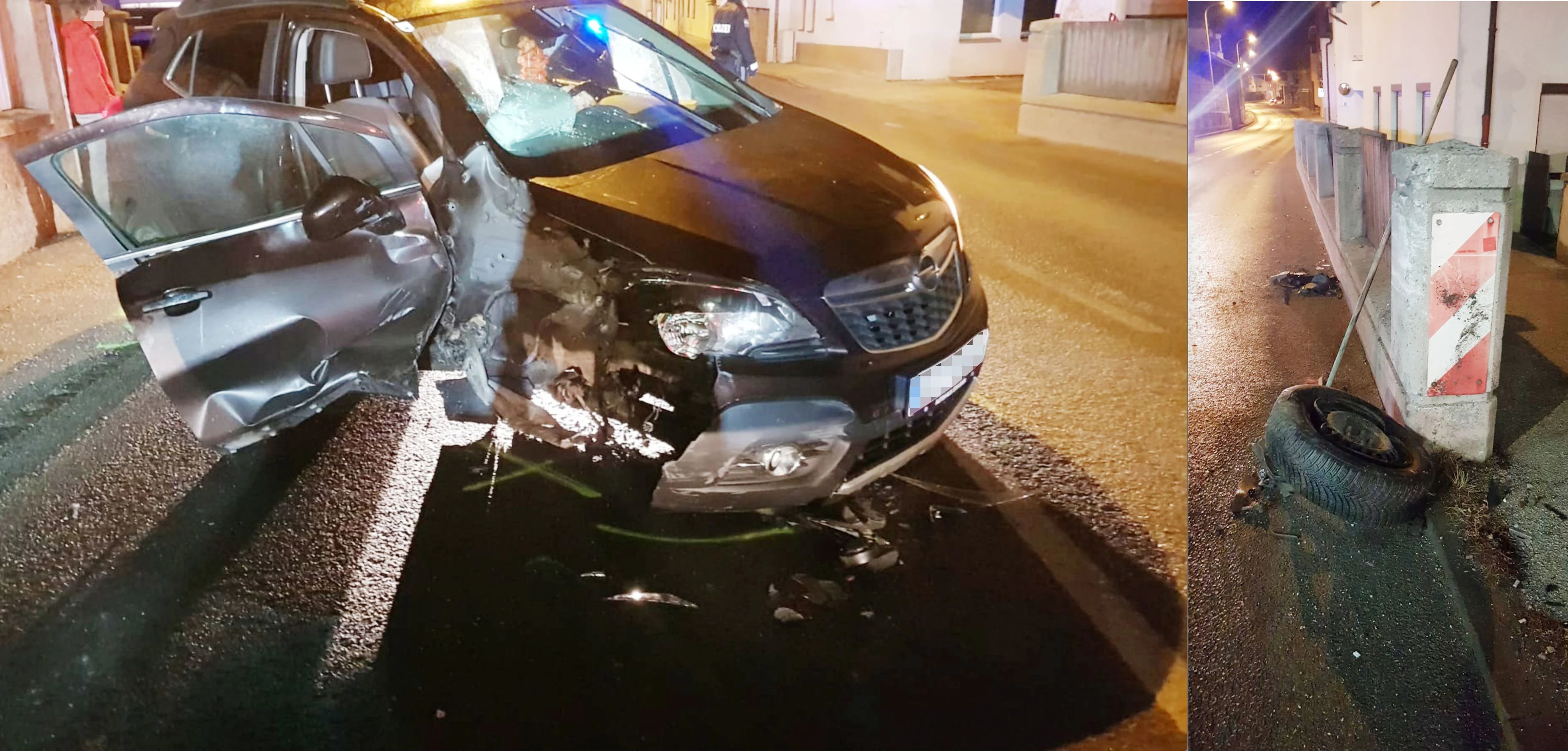 Am Opel entstand Totalschaden