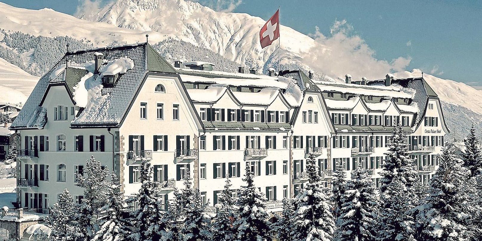 Das "Cresta Palace" in St. Moritz