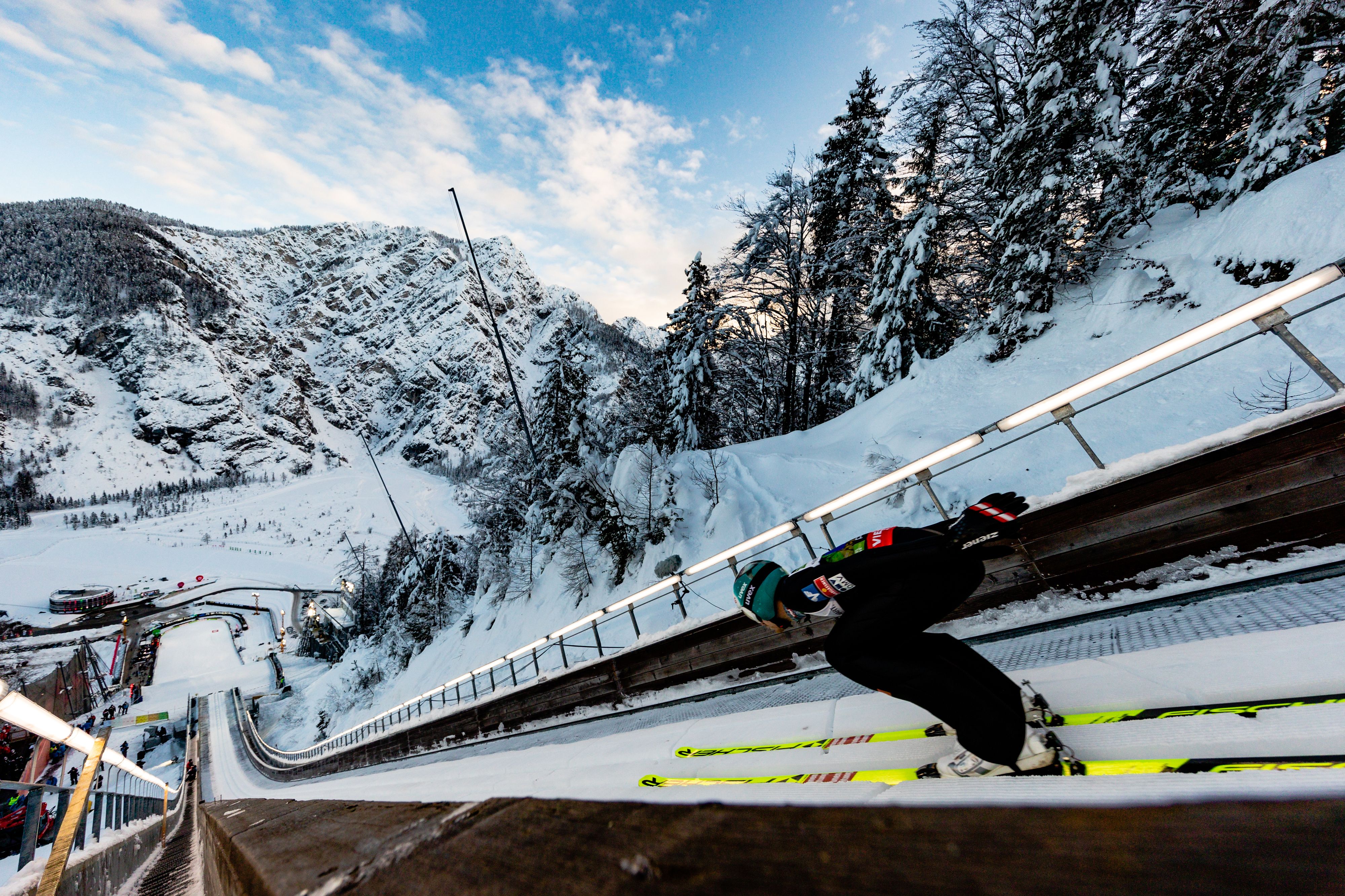 Die Riesenschanze von Planica.