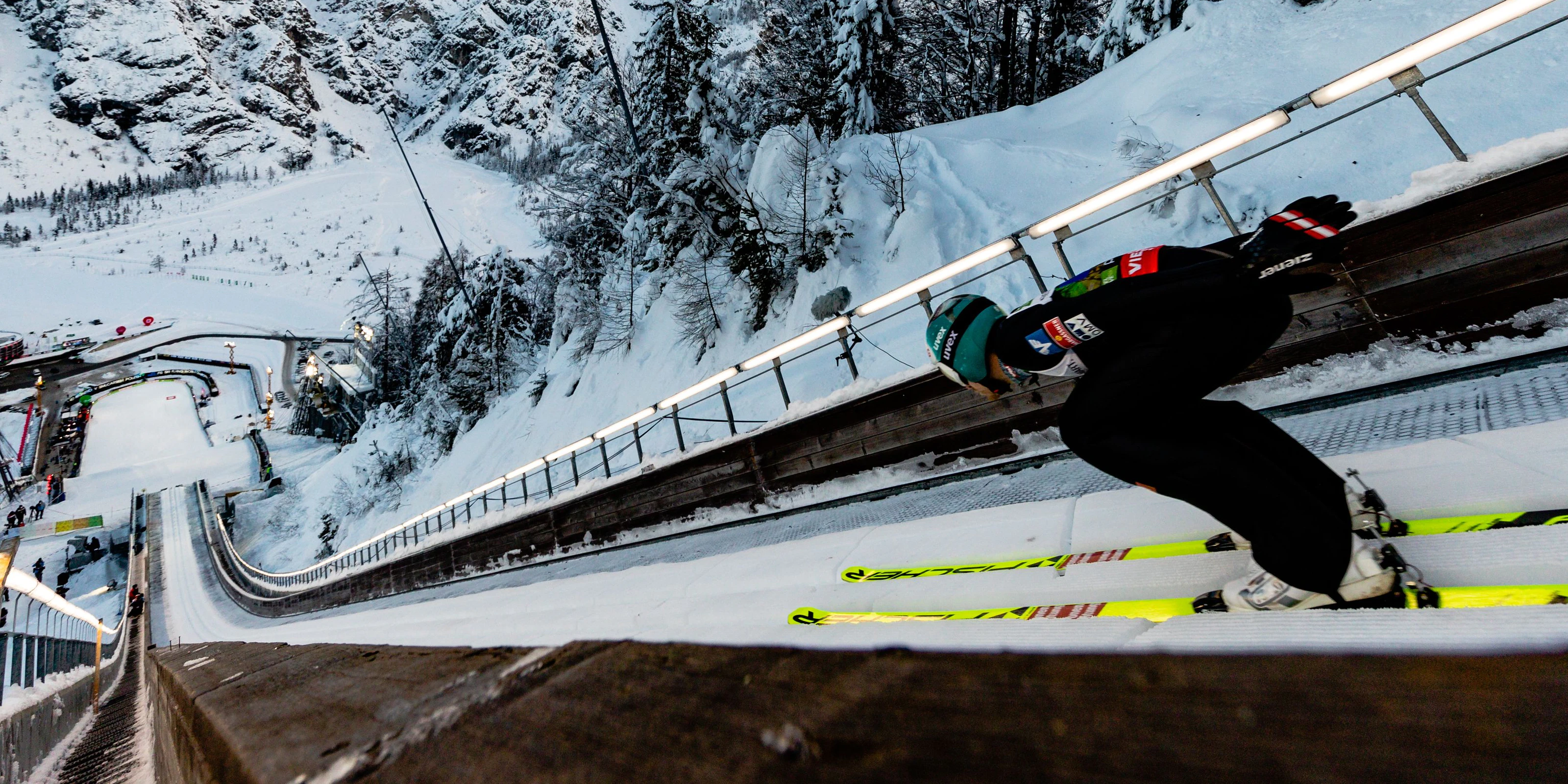 Die Riesenschanze von Planica.