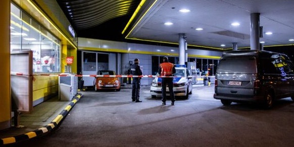 Raubüberfall Tankstelle