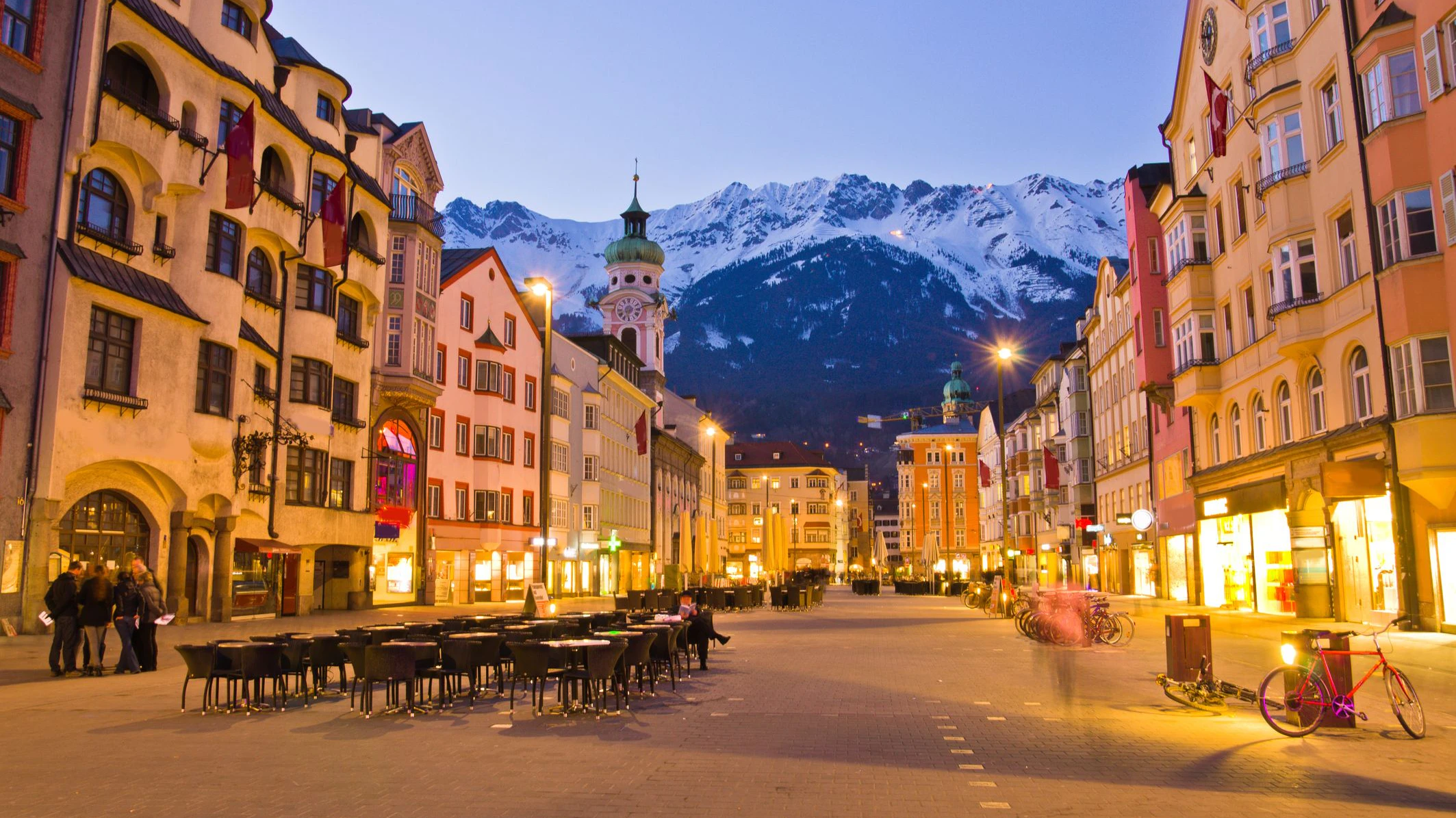 Abendstimmung in Innsbruck