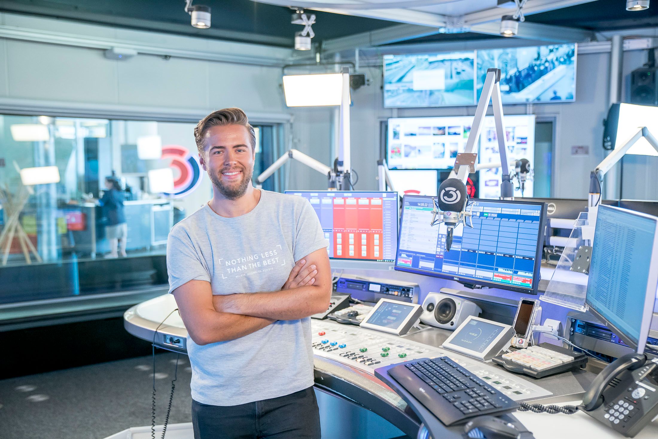 Ö3-Moderator Martin Krachler war bei der Aufzeichnung der Signations dabei – und fotografierte das RSO.