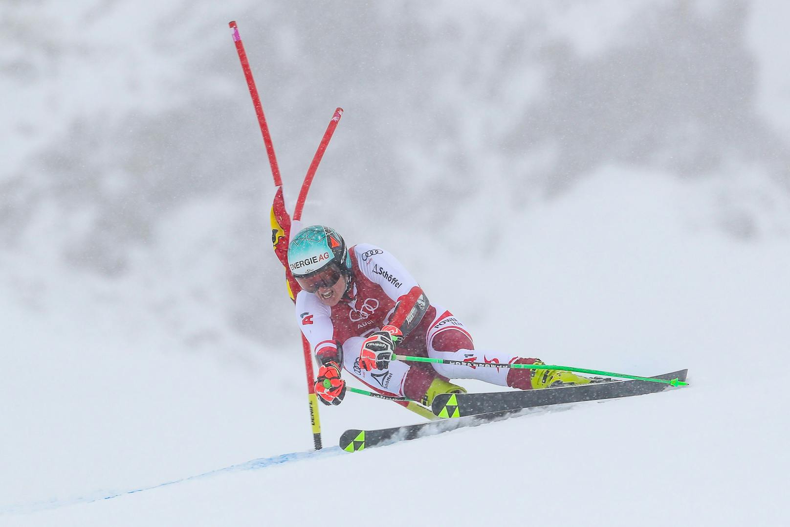 Lahnsteiner gewinnt die Europacup-Abfahrt in Santa Caterina.&nbsp;