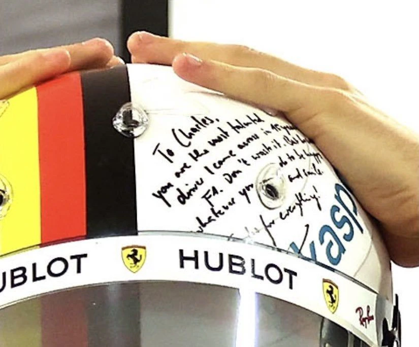 Die Nachricht von Vettel an Ex-Kollegen Leclerc.