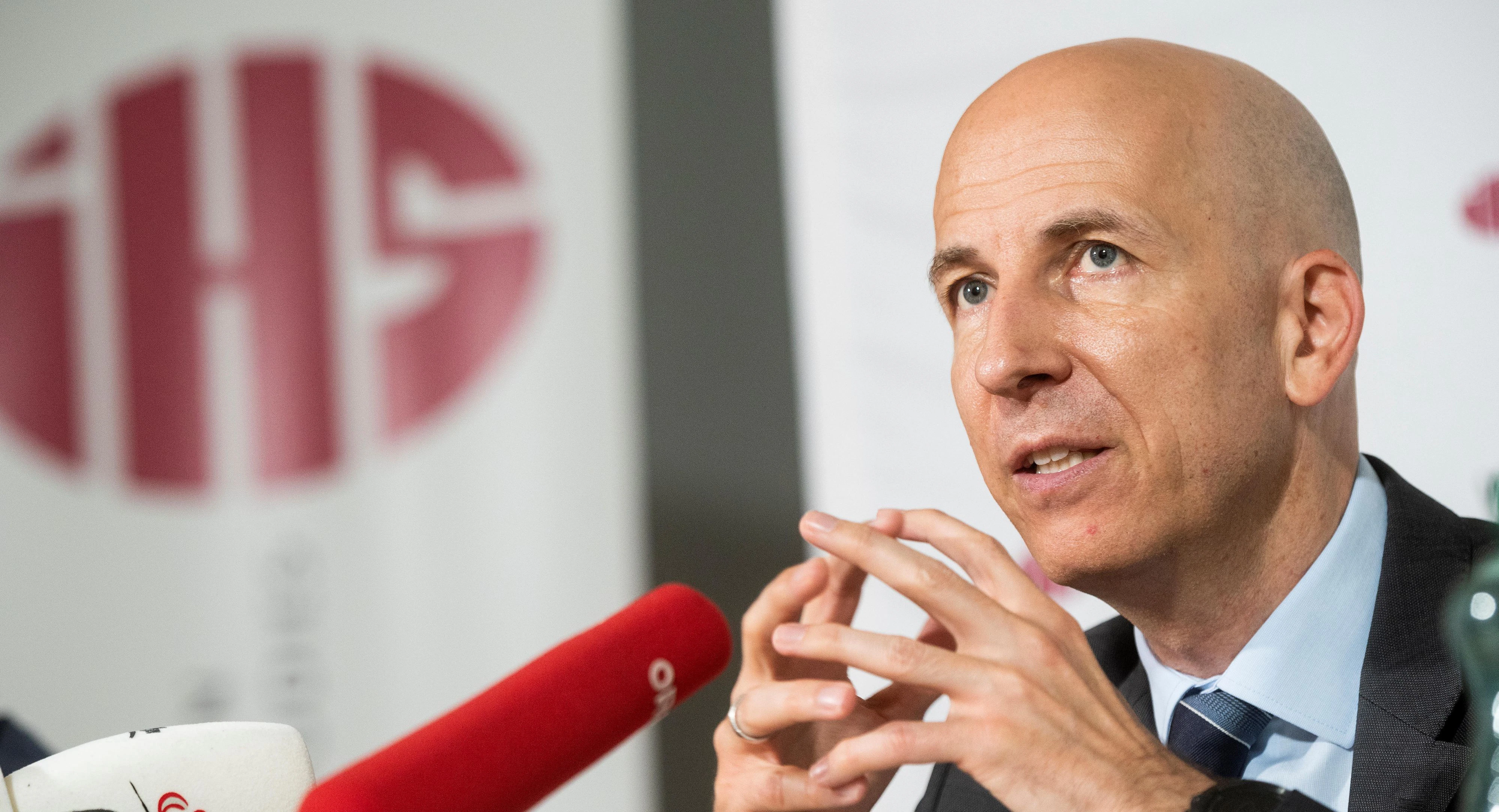 IHS-Leiter Martin Kocher bei einer Pressekonferenz im Juni 2020