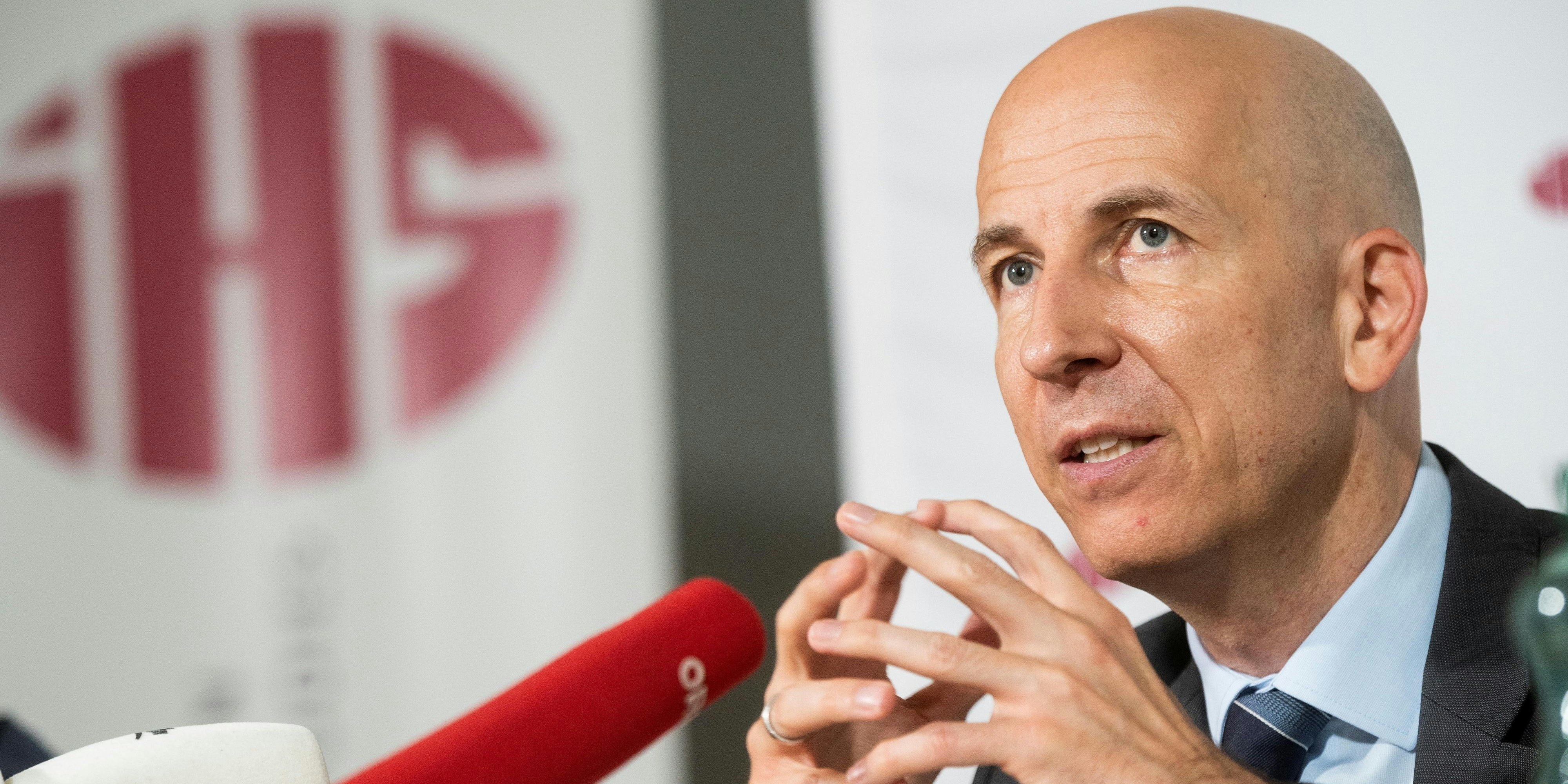 IHS-Leiter Martin Kocher bei einer Pressekonferenz im Juni 2020