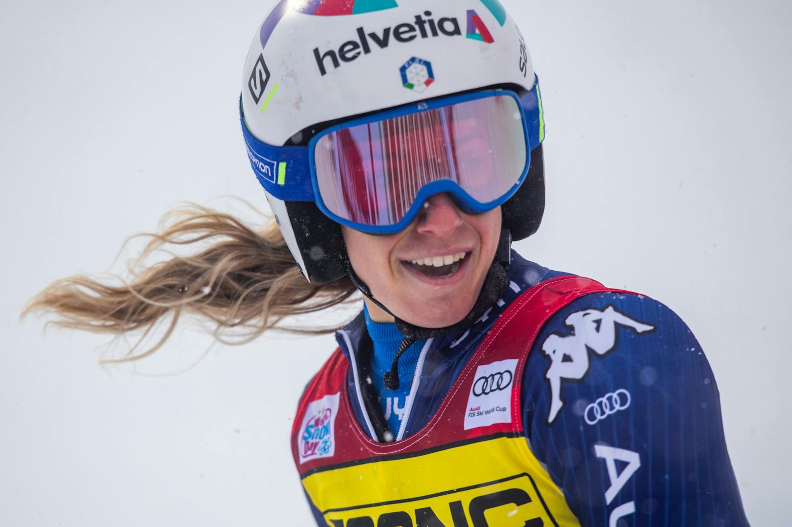 Somit ging es in Courchevel weiter. Marta Bassino gewann den Riesentorlauf – wie in Sölden. Katharina Liensberger wurde Sechste, Stephanie Brunner Siebente.