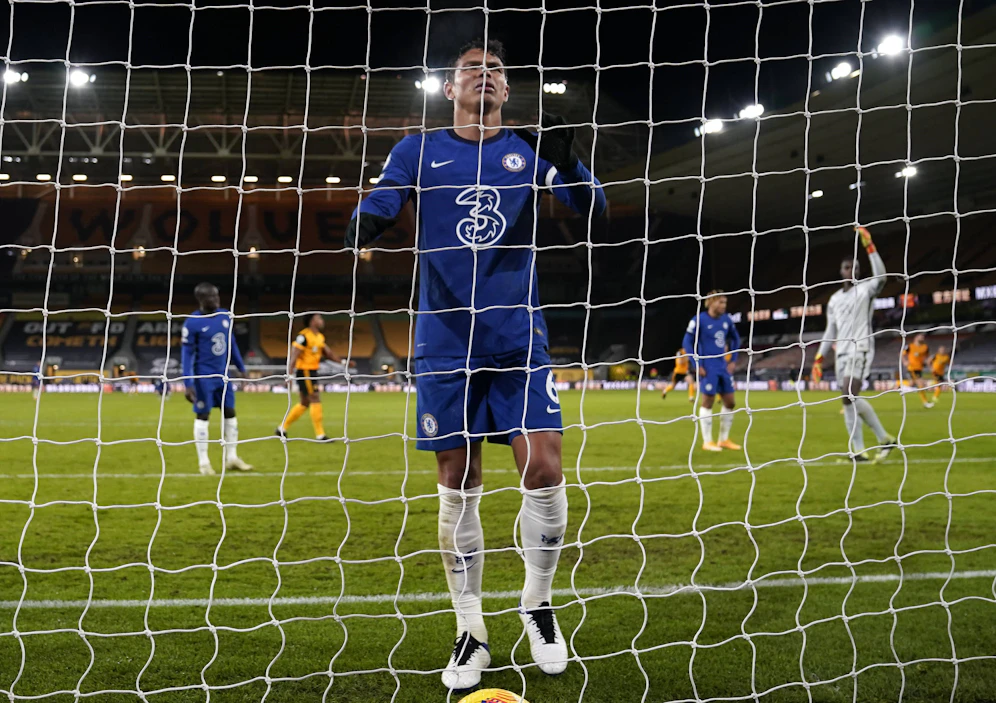 Thiago Silva kann es nicht fassen –&nbsp;Chelsea verlor mit 1:2.