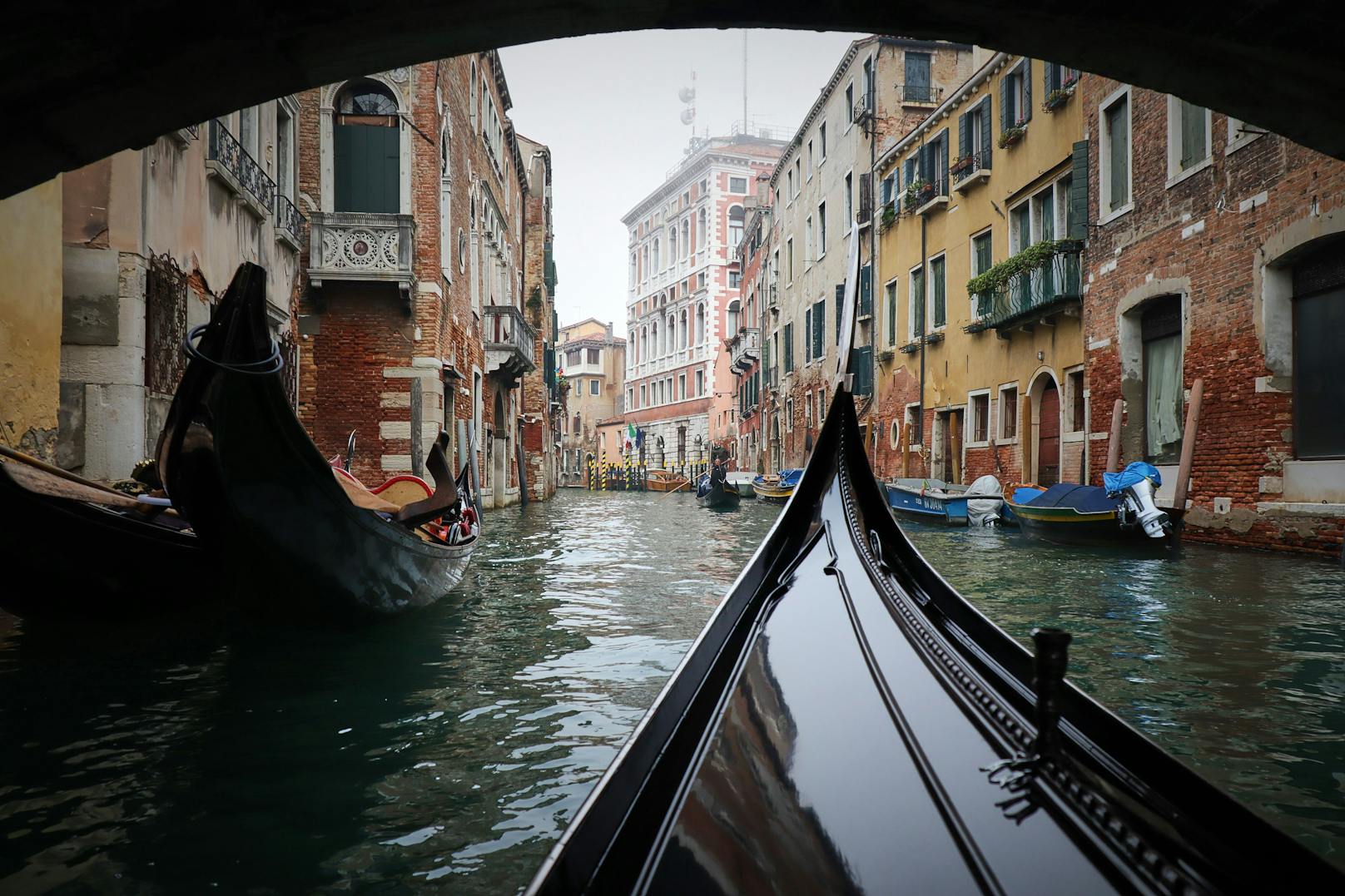 Venedig – sonst voll mit Menschenmassen – ist zu Corona-Zeiten wie leer gefegt.