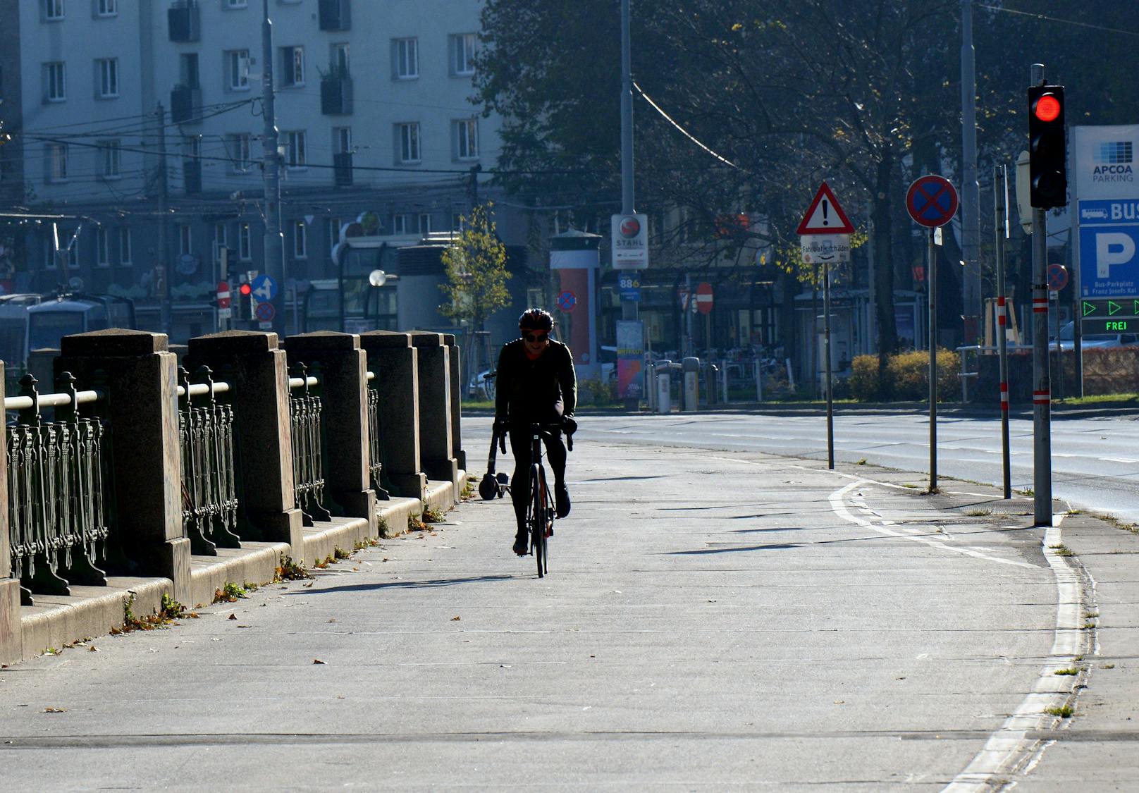 20% mehr Radfahrer in Wien im November
