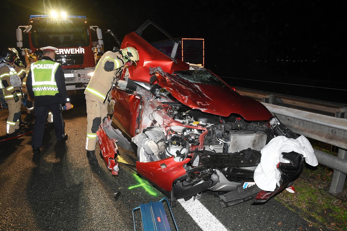 Auffahrunfall auf der Inntalautobahn 