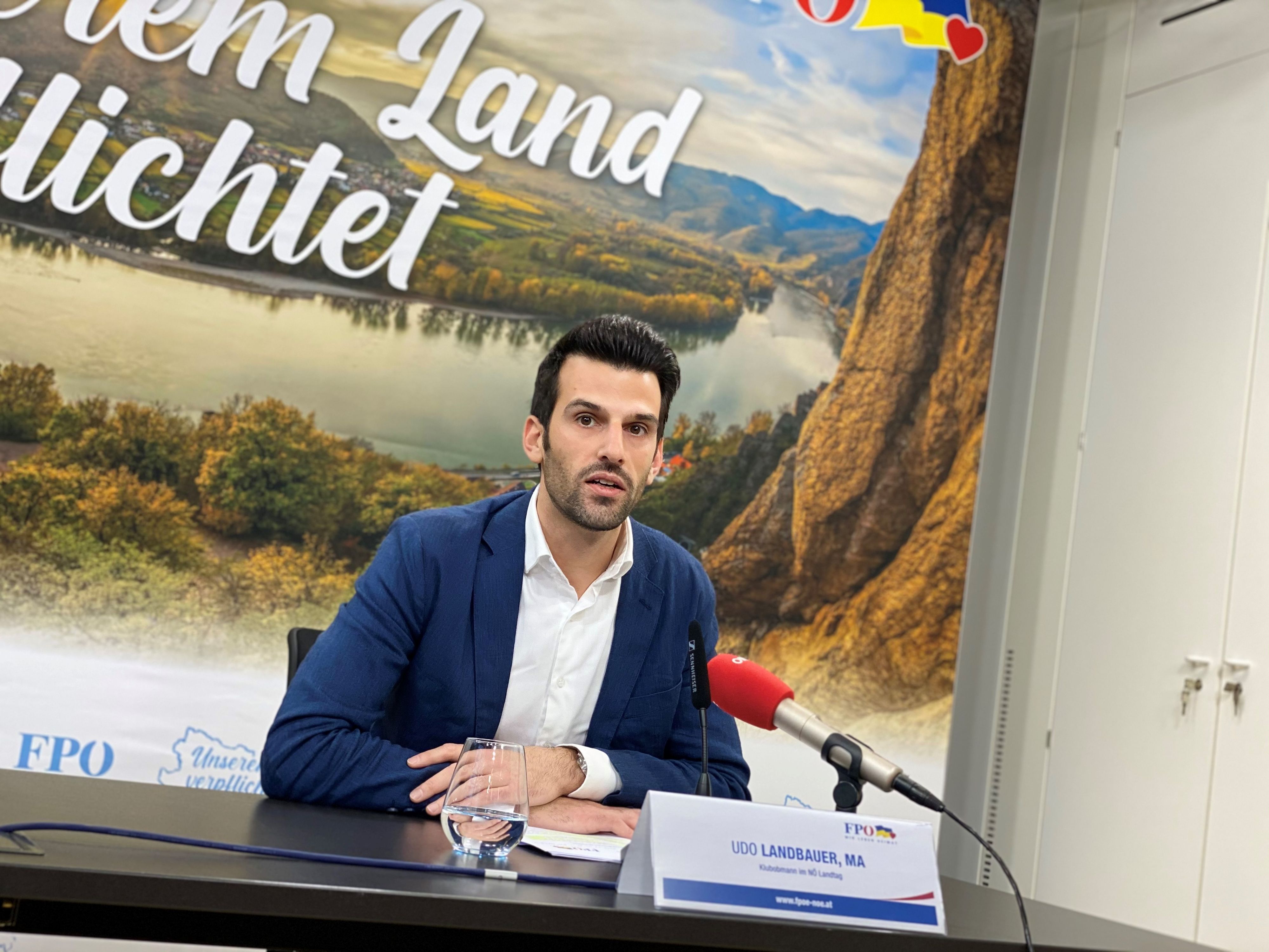 FPNÖ-Landesparteichef Udo Landbauer