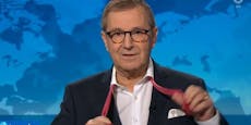 TV-Abschied: ARD-Moderator nimmt live seine Krawatte ab
