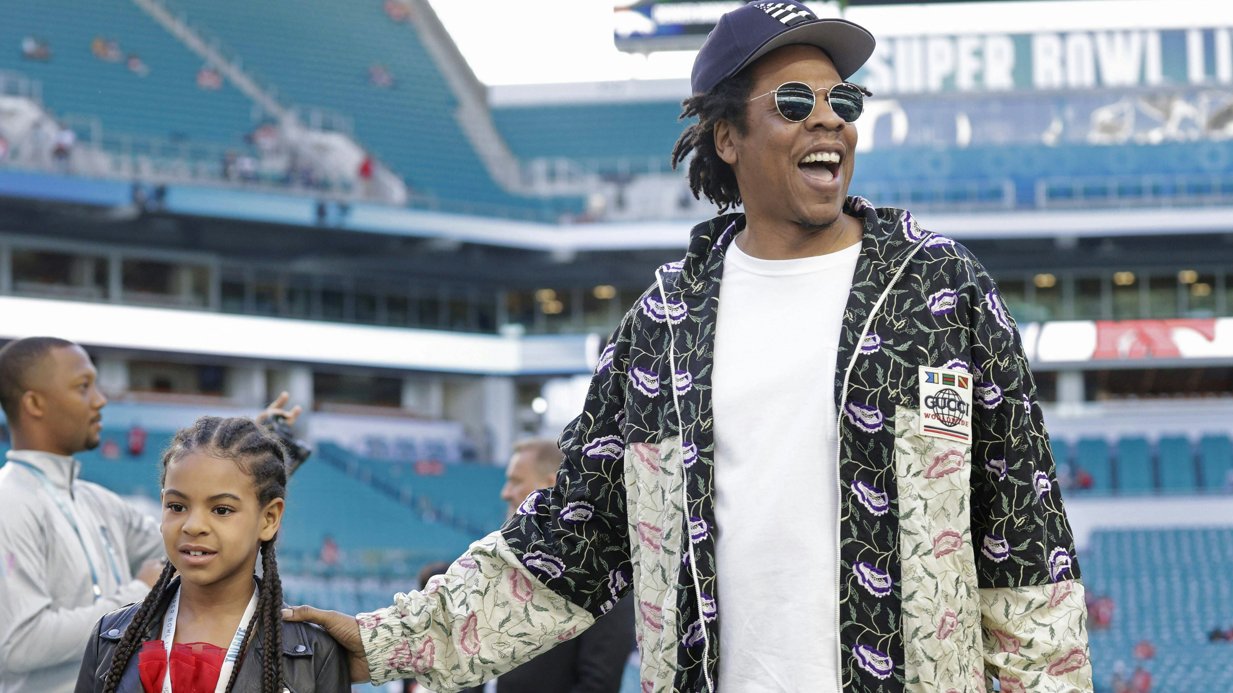 Blue Ivy Carter, Jay-Z