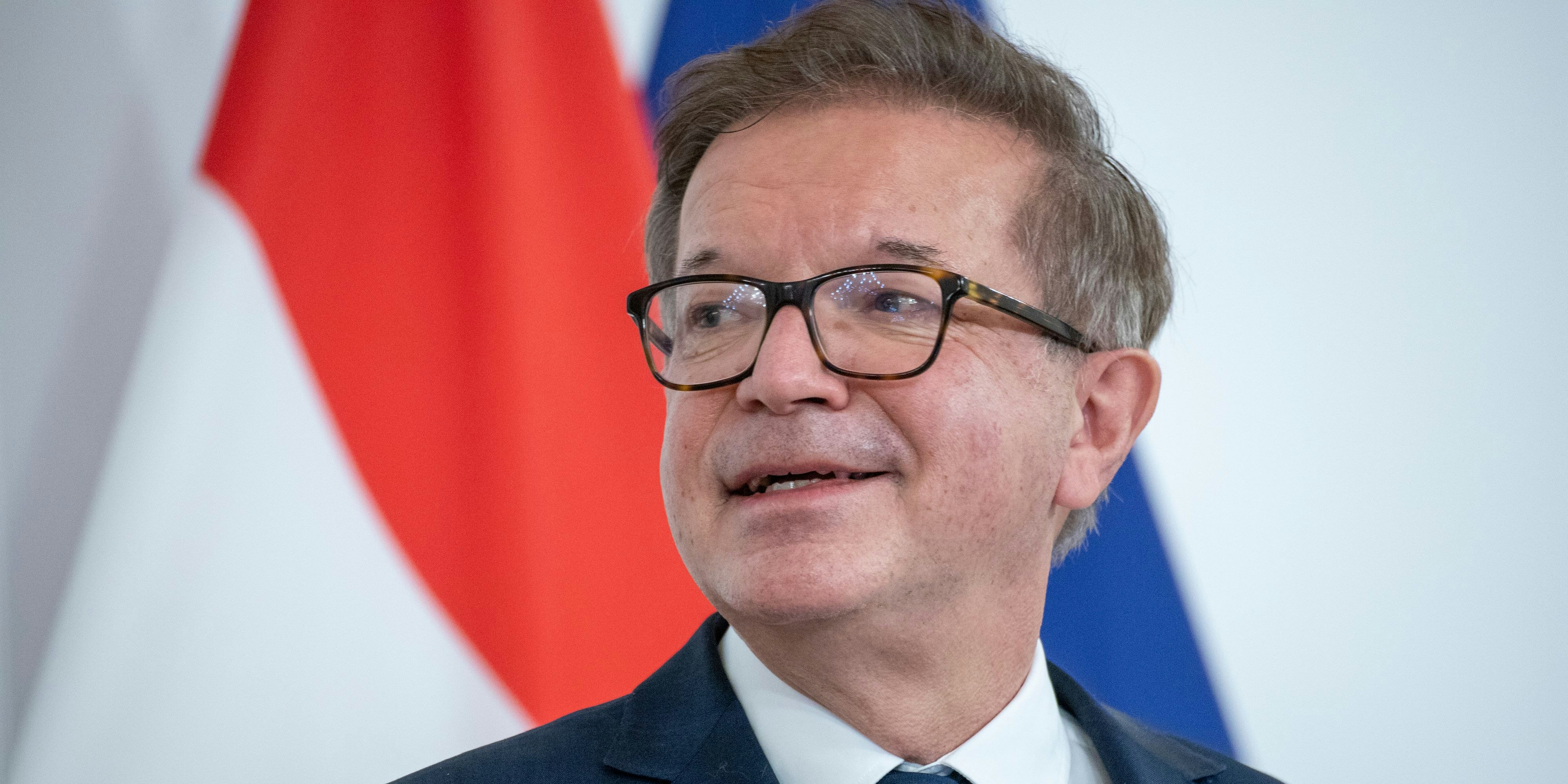 Gesundheitsminister Rudolf Anschober (Grüne) im Rahmen einer Pressekonferenz am 14. Dezember 2020