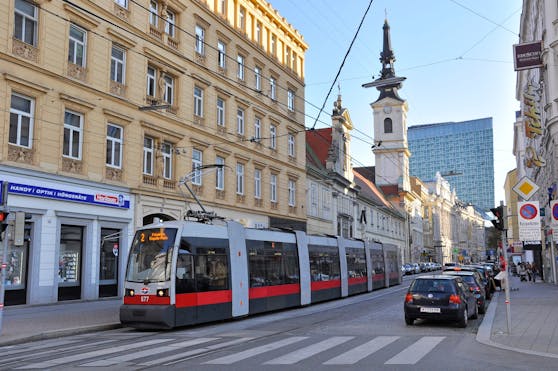 Auf der Wiener Taborstraße kam es zum Angriff.