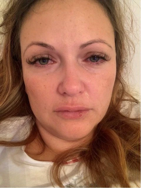 Alina B. am 26.10. krank und unter Tränen nach ihrer Kündigung