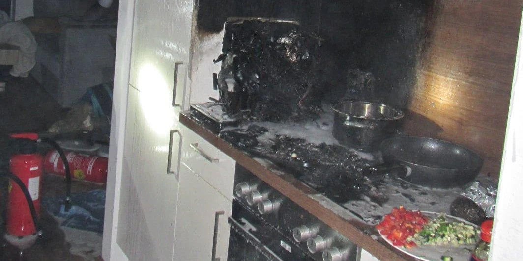 Das Feuer konnte noch vor Eintreffen der Feuerwehr gelöscht werden.