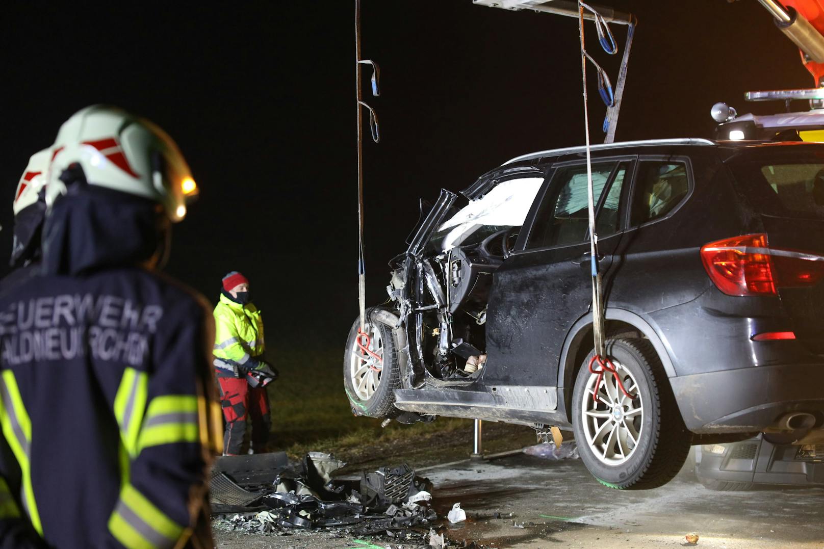 Tödlicher Unfall in Waldneukirchen, Bezirk Steyr-Land, am 16. Dezember 2020