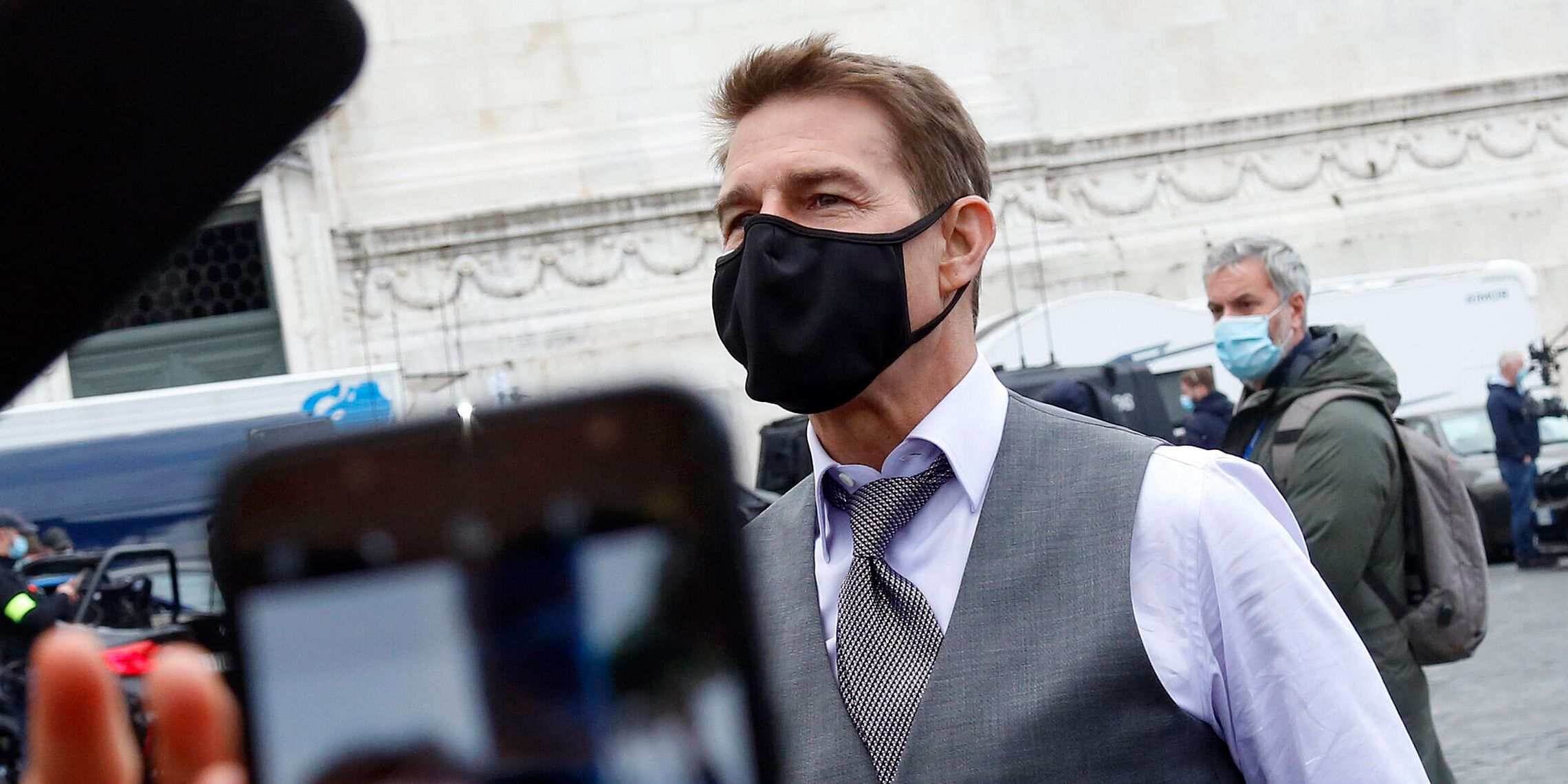 Tom Cruise am Set von "Mission: Impossible 7"